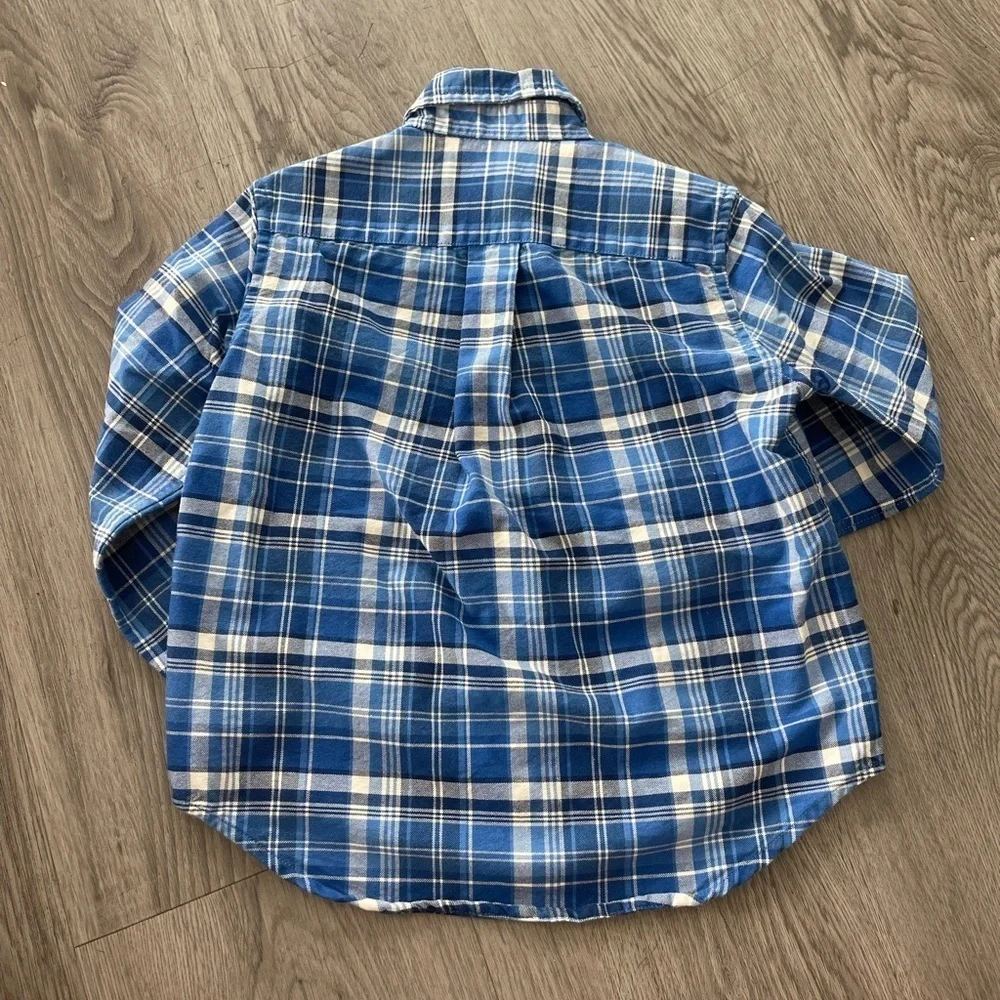 Ralph Lauren blue flannel